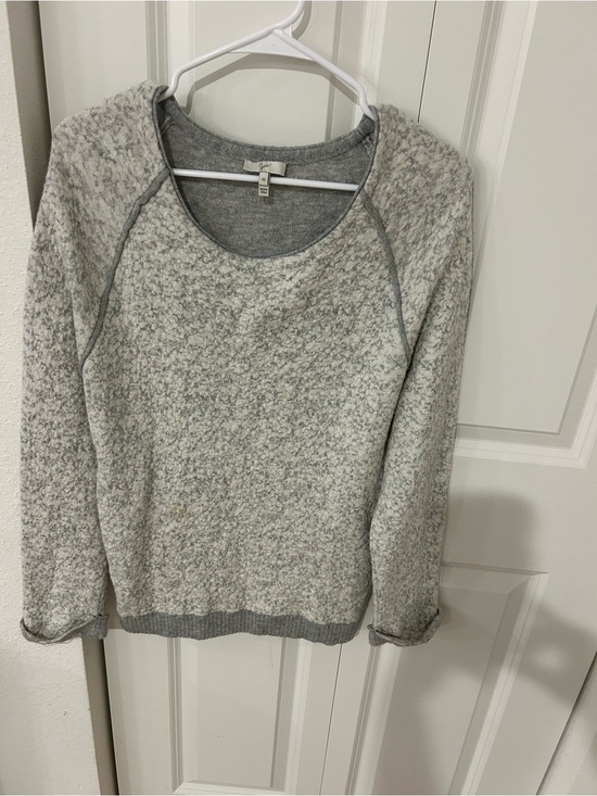 Joie Sweaters - Joie Light Gray Heather Crewneck Sweater